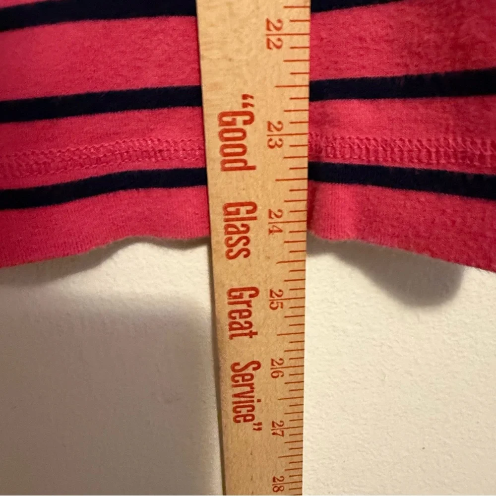 Lauren Ralph‎ Lauren Pink Striped Top Women’s Size XL Pullover LongSleeve - Picture 8 of 10